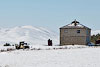 Пустующий зимой домик лесника в горах Кент